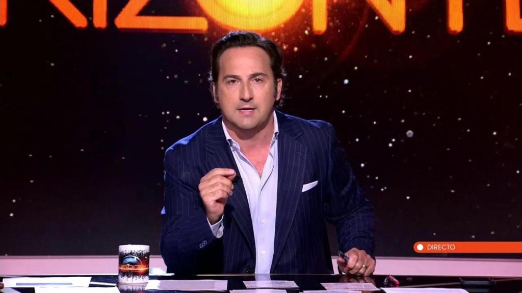 Iker Jiménez en el programa de Cuatro 'Horizonte'.