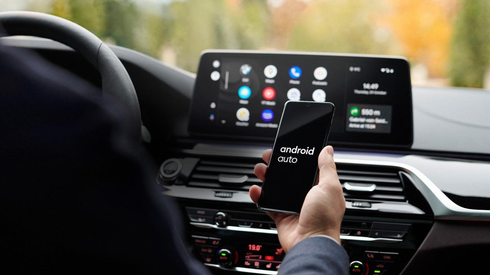 Android Auto en un coche de BMW