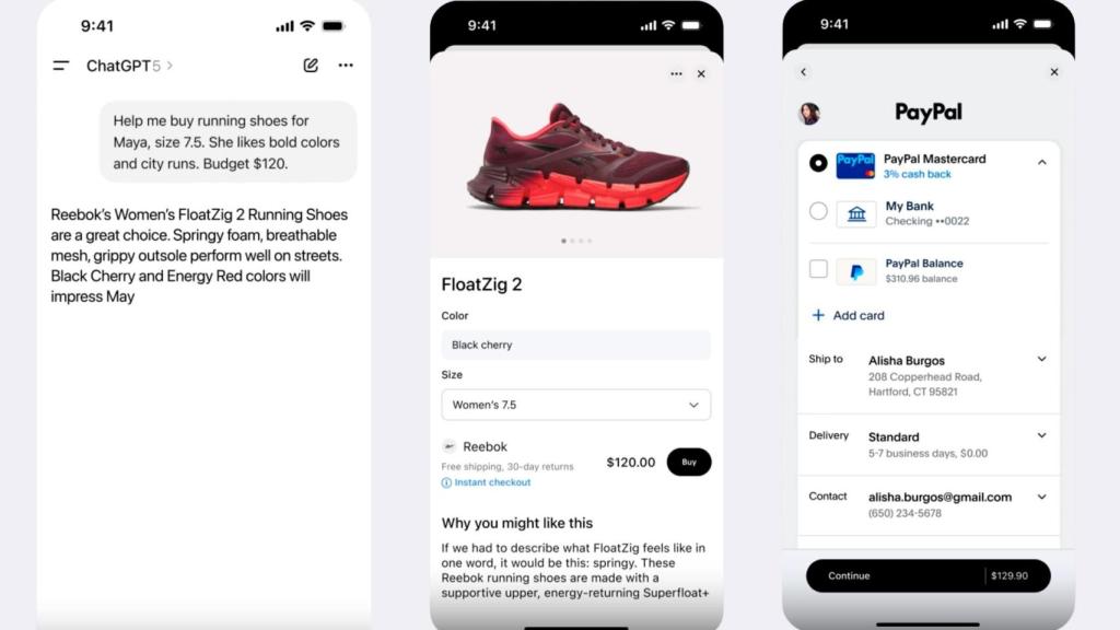 Los pagos con PayPal en ChatGPT