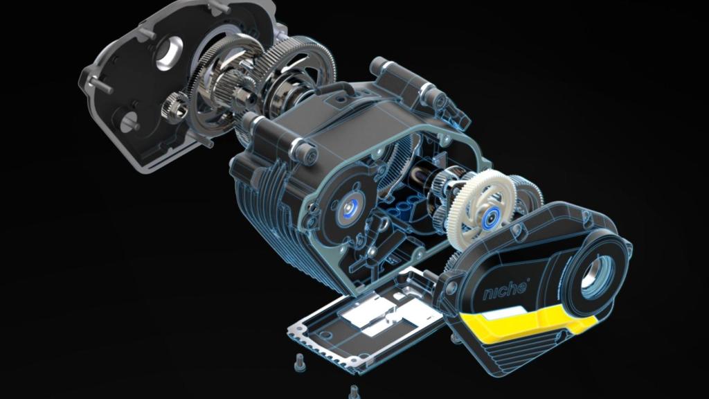 Diagrama del motor GO de Niche Mobility