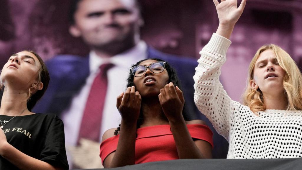 Funeral de Charlie Kirk.