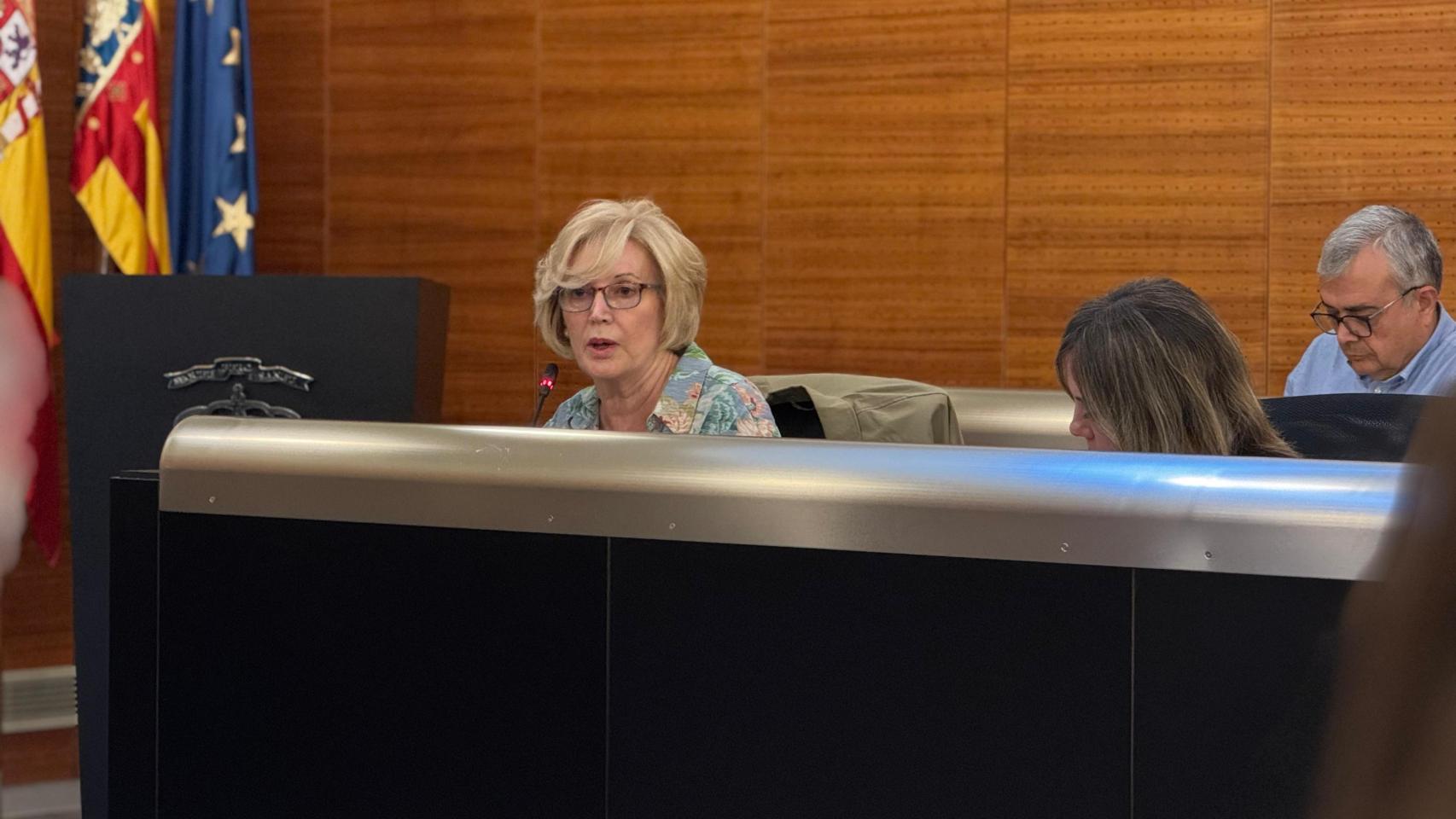 La edil Mercedes Torregrosa.