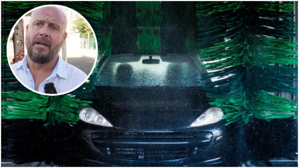 Juan Carlos, propietario de gaolinera Galp.