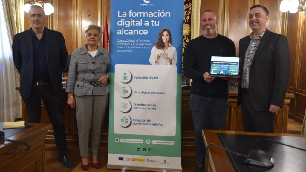 Presentación de los cursos de formación para pueblos pequeños de Cuenca.