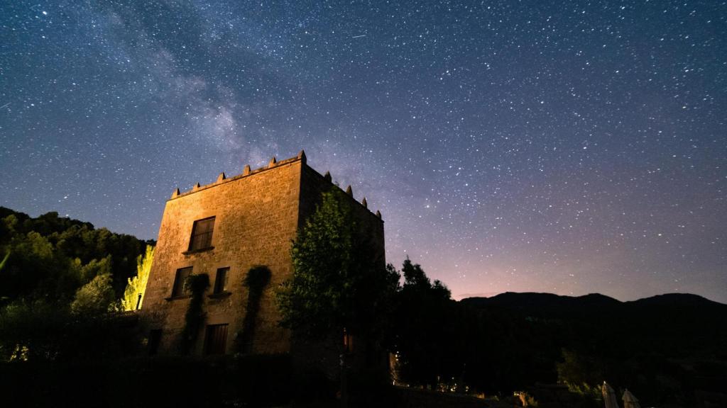 Cielo nocturno en La Torre del Visco.