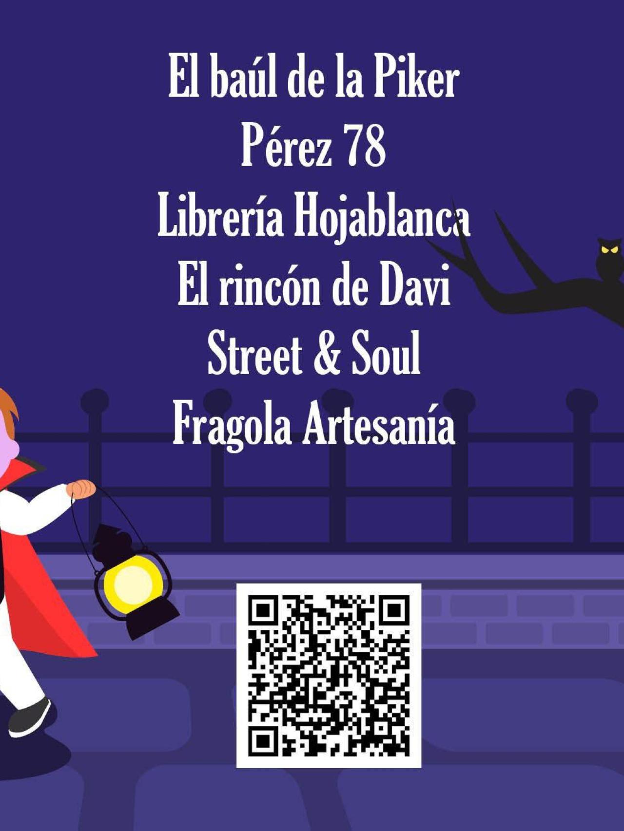 Cartel de 'Truco o trato'.