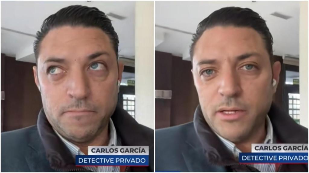 El detective privado Carlos García.