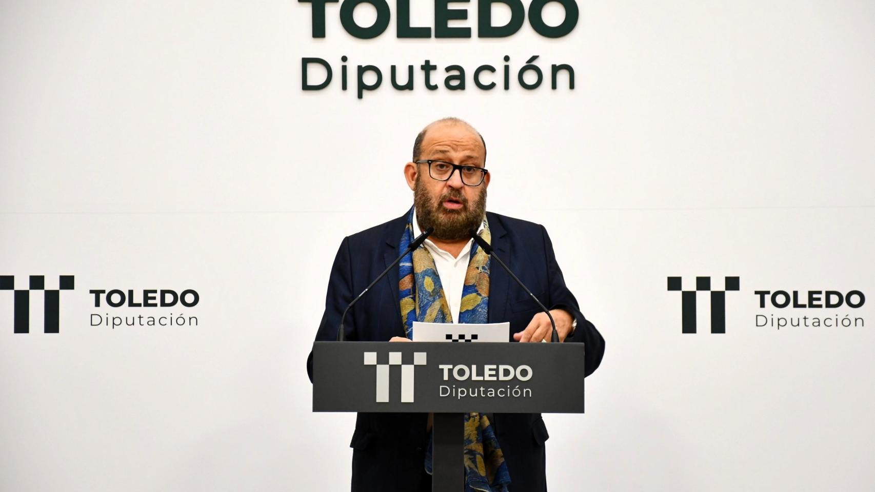 El diputado de Cultura y Educación, Tomás Arribas.