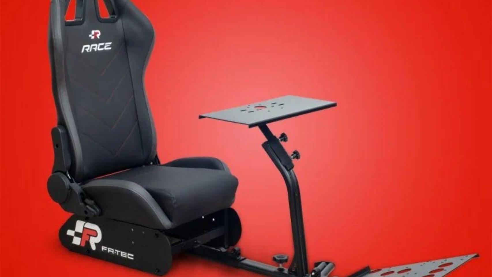 ¡Alerta gaming!: PcComponentes hunde el precio de este asiento para simulador profesional