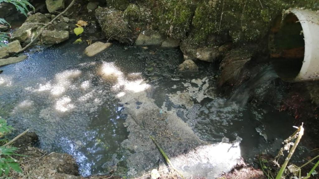 Contaminación en el valle de La Zapatera