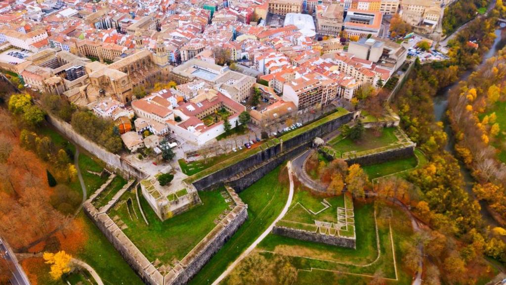 Vista del abejón de Pamplona.