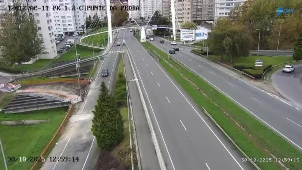 Imagen de la salida de San Cristóbal, que permaneció cortada desde el martes hasta el viernes de la semana pasada