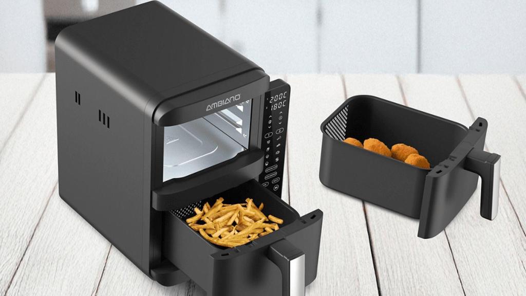 Freidora de aire de Aldi.