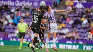 Imagen del partido entre el Real Valladolid y el Sporting en Zorrilla