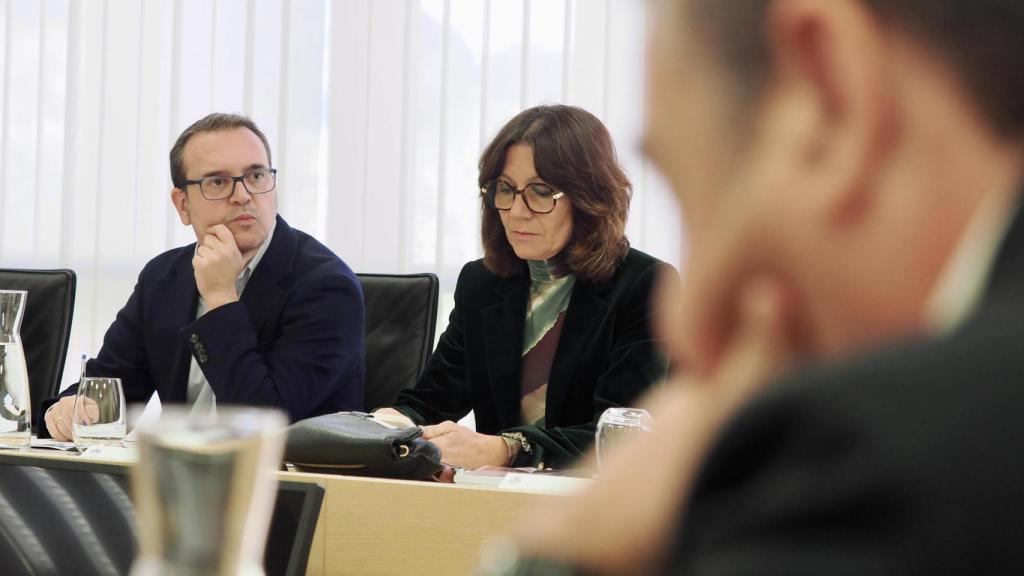 El portavoz del Grupo Popular en las Cortes de Castilla y León, Ricardo Gavilanes, durante la Junta de Portavoces de este jueves