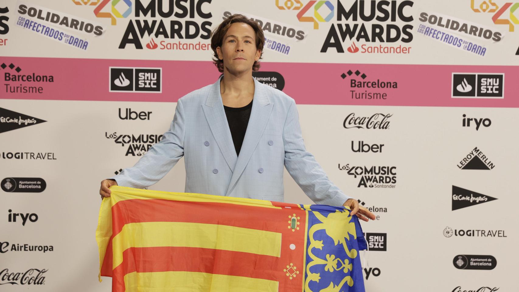 Óscar Martínez, dj de Los 40 Music Awards. SER