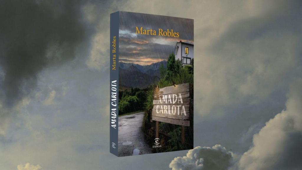 La portada del último libro de Marta Robles 'Amada Carlota'