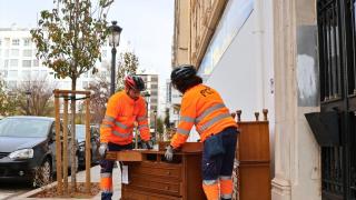 Empleados del Ayuntamiento de Valencia. EE