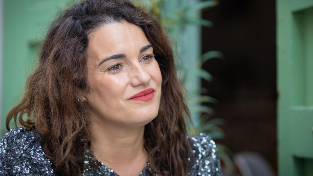 Una imagen de Maryam durante la entrevista.