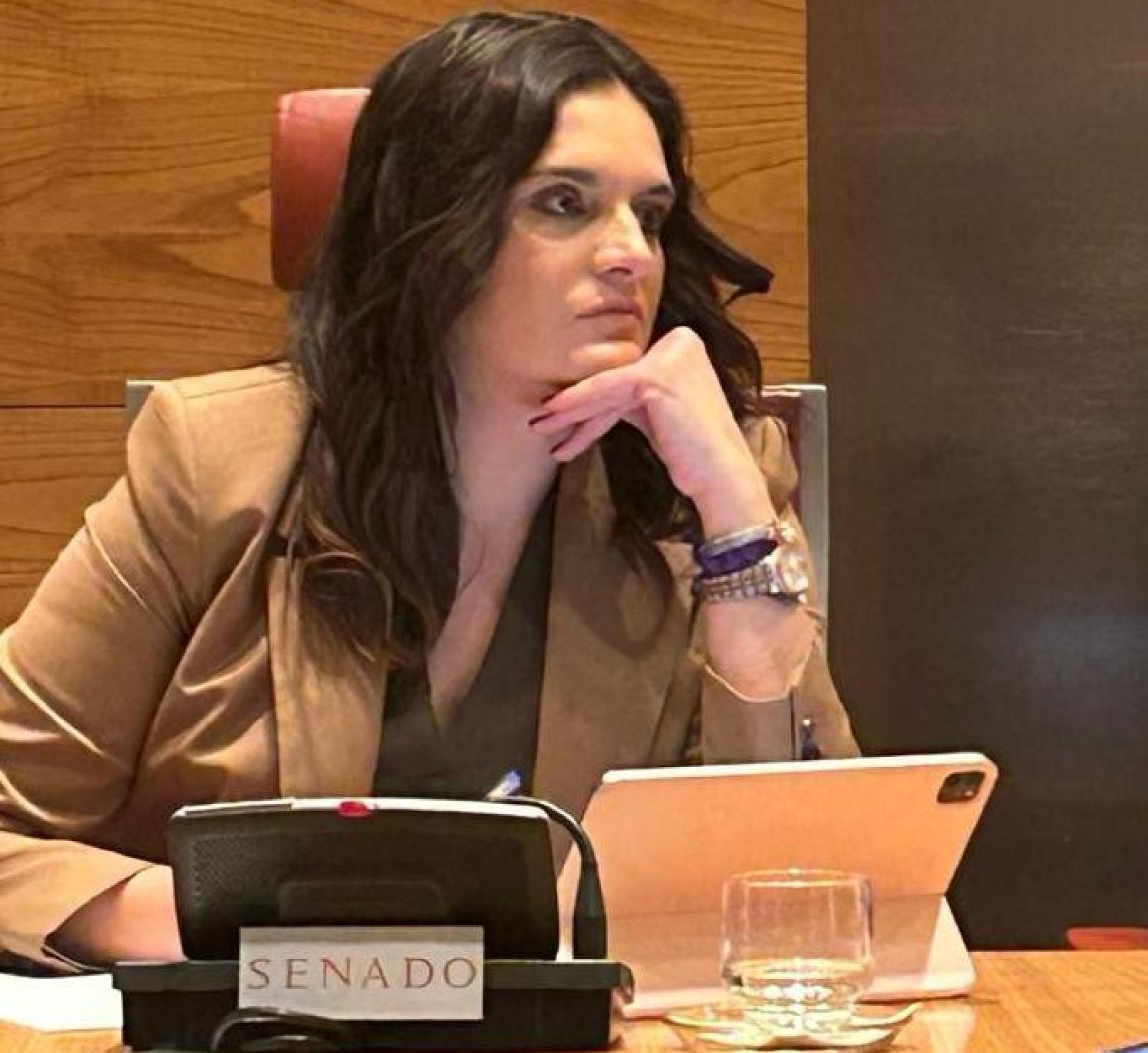 La senadora zamorana Natalia Ucero