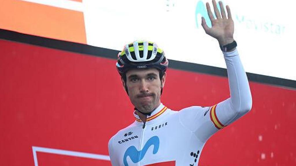 Oie Lazkano, en la Vuelta a España de 2023.