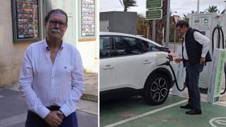 Juan Carlos Brotons, delegado en Alicante de la Asociación de Usuarios de Vehículos Eléctricos (AUVE).