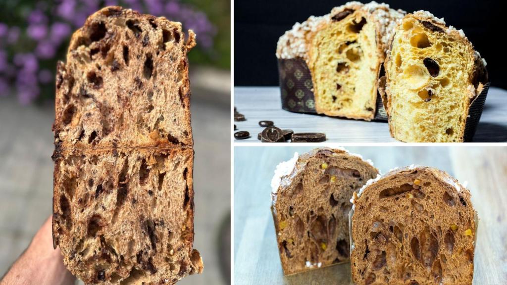 Panettones de Habaziro, Naya y San Isidro.