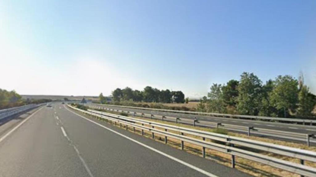 La AP-6 a la alutra de Alpedrete y Collado Villalba.