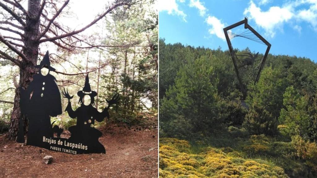 Laspaúles, referencias a las brujas