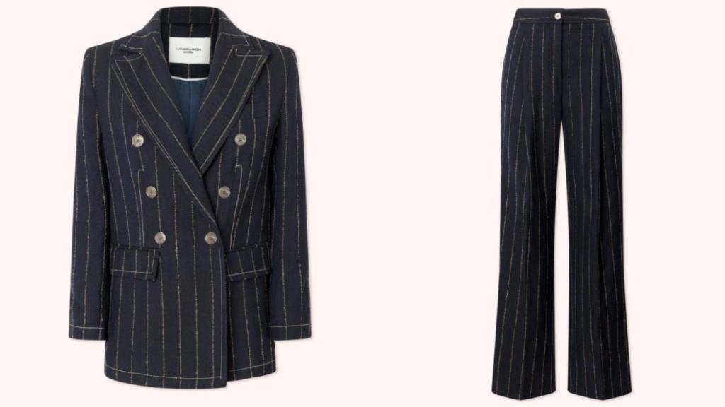 La blazer y el pantalón de Nieves Álvarez.