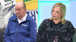 Juan Carlos I y Belén Esteban, en un montaje.