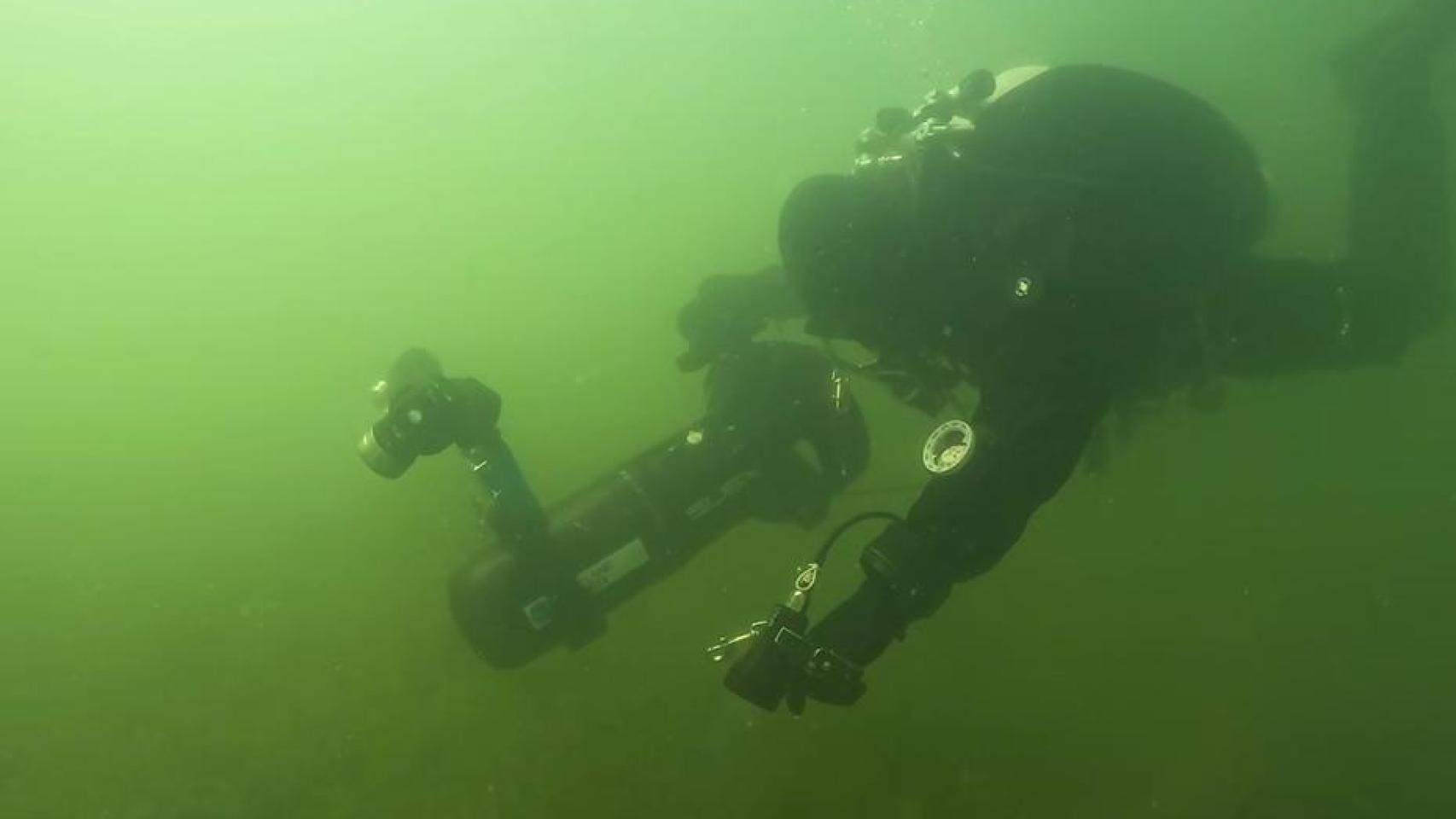 Imagen de archivo de un buzo.