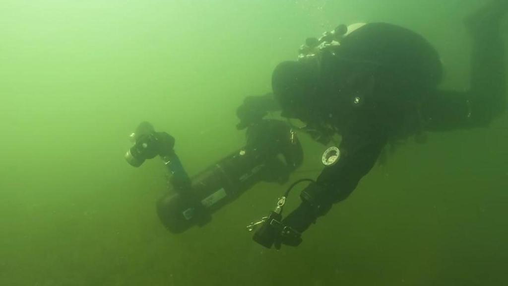 Imagen de archivo de un buzo.