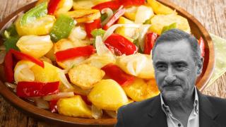 El locutor Carlos Herrera en un montaje de El Español