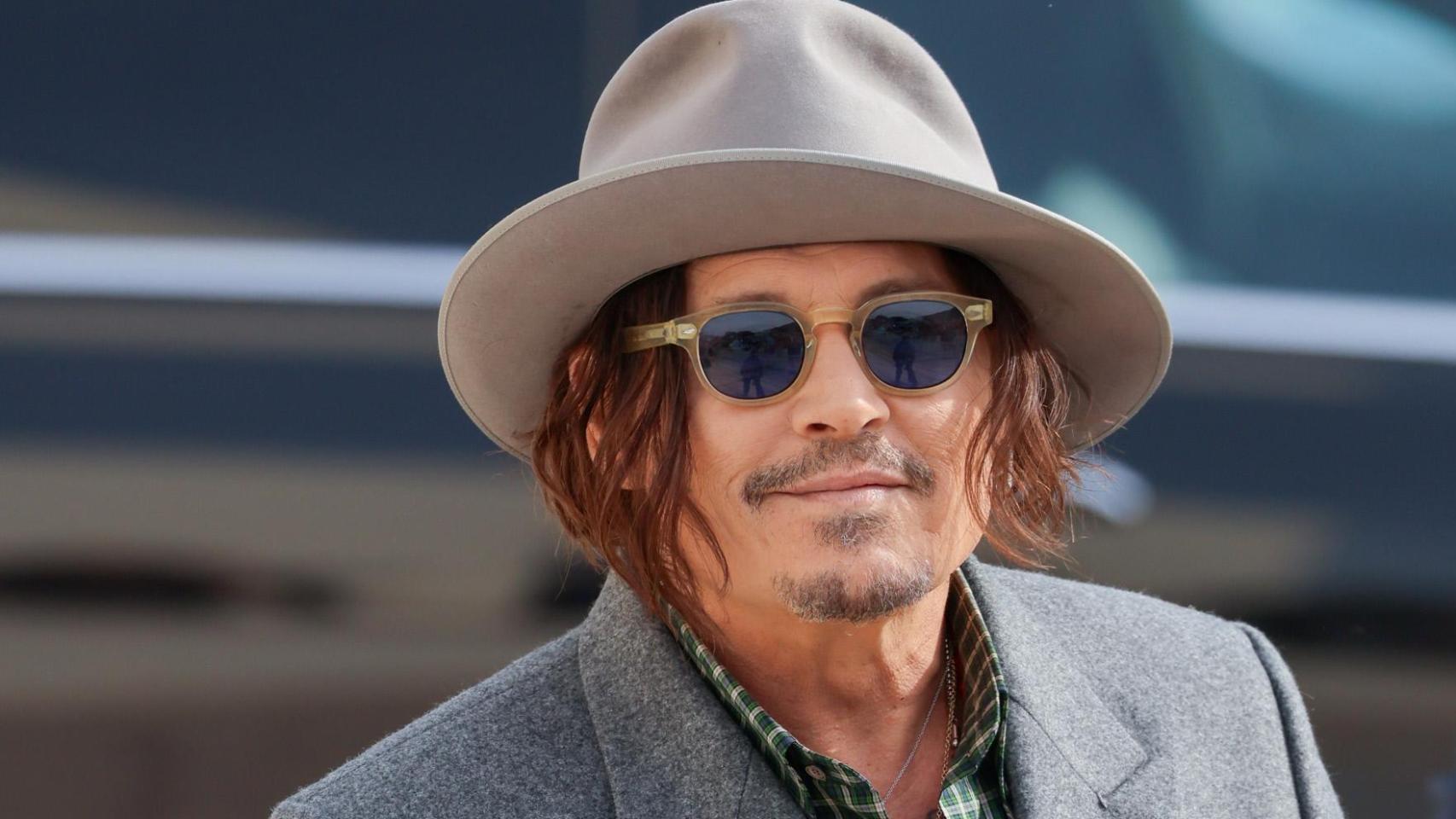 Johnny Depp, en la Semana de la Moda de París.