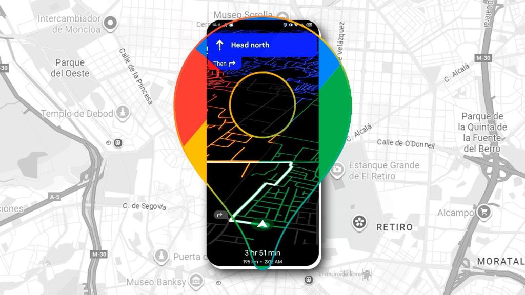 Fotomontaje inspirado en Google Maps