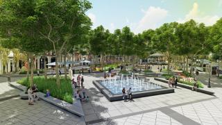 Render de cómo será la Plaza de Chamberí tras la reforma.