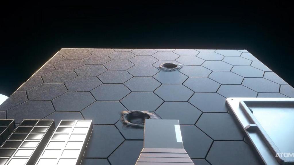 Recreación de impactos en el espacio