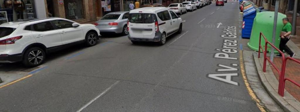 La Avenida Pérez Galdós de Logroño donde se ubica el bloque en el que residía Jorge Enrique.