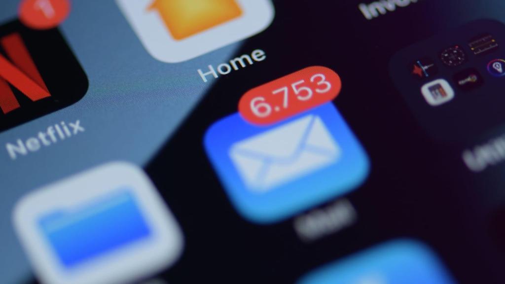 Notificaciones de correo sin leer