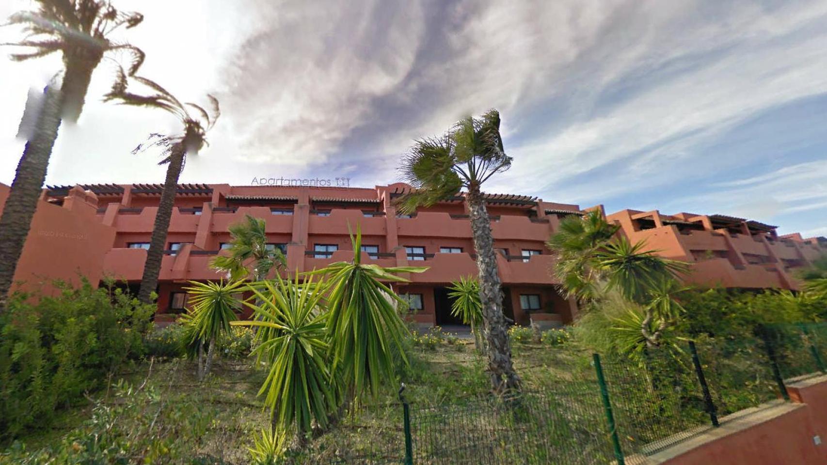Imagen del complejo de apartamentos turísticos.