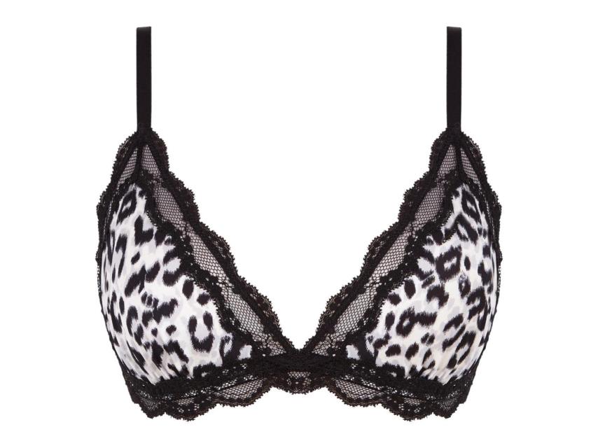 Sujetador triangular versión satinada