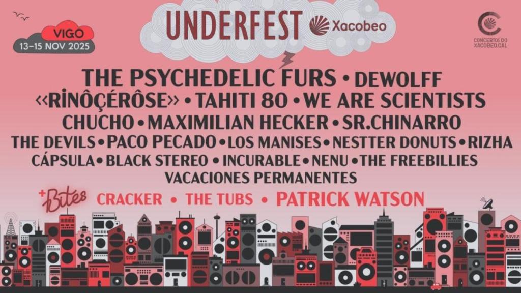 Cartel completo del Underfest 2025