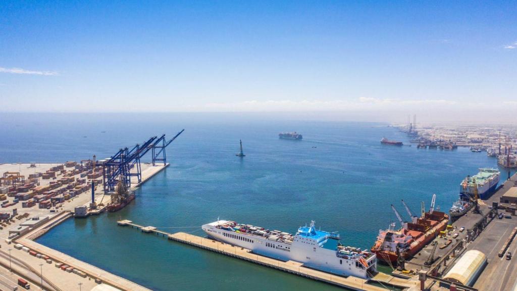 Puerto de Walvis Bay, Namibia