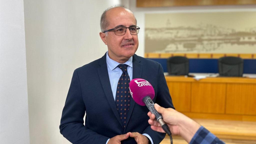 Jesús García-Barroso, portavoz del equipo de Gobierno en el Ayuntamiento de Talavera de la Reina.