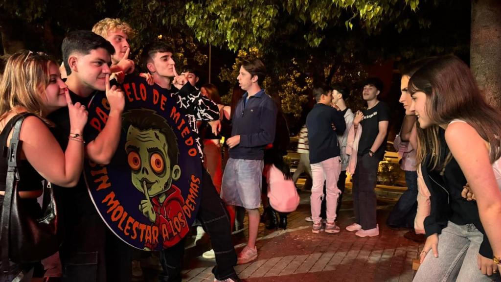 'Zombis silenciosos' en Valencia.