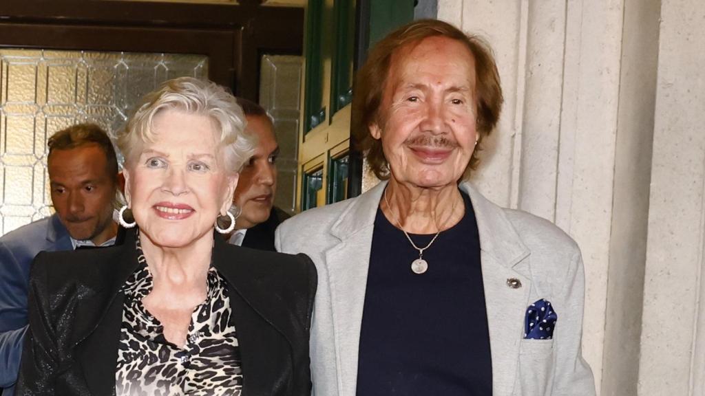 Marily Coll junto a un buen amigo, Pablo Sebastián.