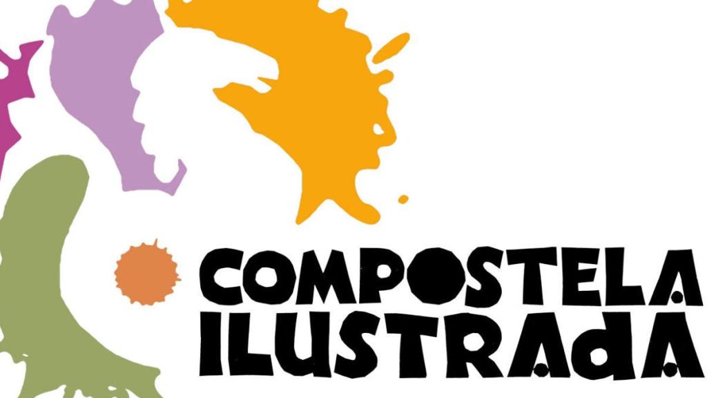 Cartel de la edición 2025 del Encuentro Compostela Ilustrada