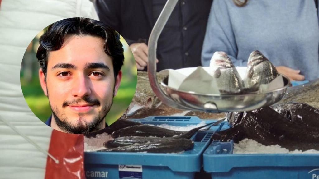 Pablo trabaja como cortador de chocos y reconoce que el mes que más ha cobrado en verano crece la demanda