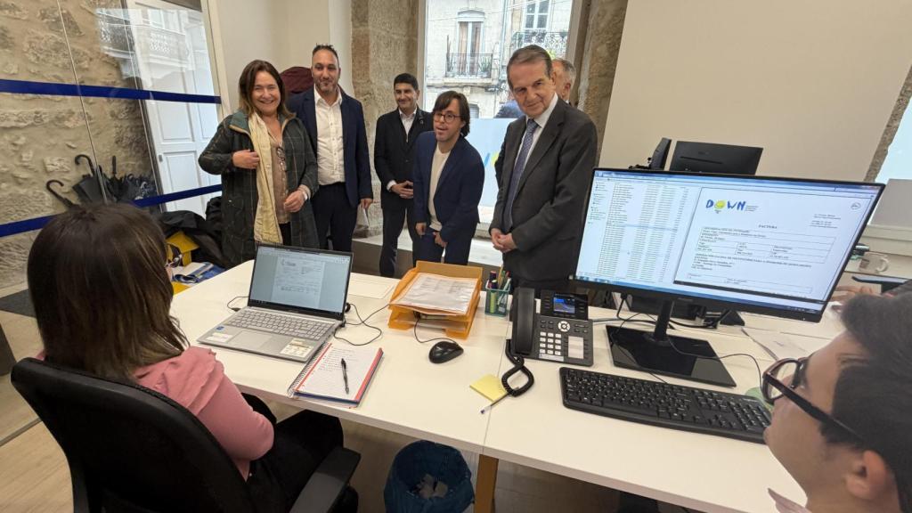 Inauguración del nuevo edificio de Down Vigo, a 31 de octubre de 2025